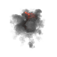 Aerial Explosion PNG & PSD Images