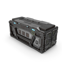 Sci Fi Container Big PNG & PSD Images