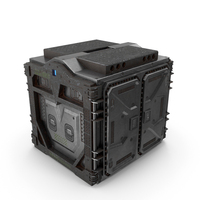 Sci Fi Container Small PNG & PSD Images