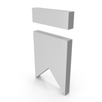 Ribbon Icon White PNG & PSD Images