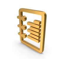 Gold Notebook Icon PNG & PSD Images