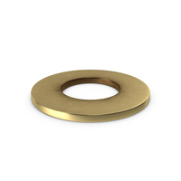 Gold Bolt Washer PNG & PSD Images