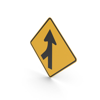 Australian Signs Merging Traffic Left PNG & PSD Images