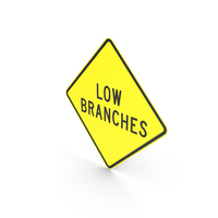 Australian Low Branches Sign PNG & PSD Images