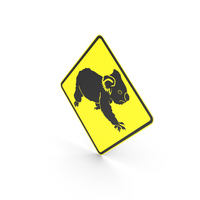 Australian Koalas Crossing Sign PNG & PSD Images