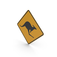 Australian Signs Kangaroos PNG & PSD Images