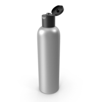 Cosmetic Open Bottle Silver PNG & PSD Images