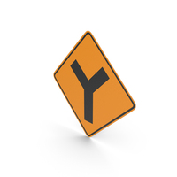 Colombian Sign Y Junction Ahead PNG & PSD Images