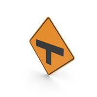 Colombian Sign T Junction Ahead PNG & PSD Images