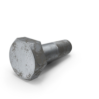 Steel Rusted Hex Bolt PNG & PSD Images