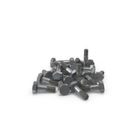 Steel Rusted Hex Bolt Multi PNG & PSD Images