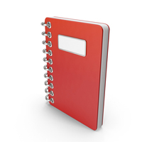 Cartoon Red Notebook PNG & PSD Images