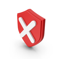 Red Shield Symbol PNG & PSD Images