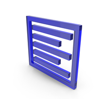 Align Text Left Icon Glass PNG & PSD Images