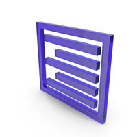 Right Align Text Icon Glass PNG & PSD Images