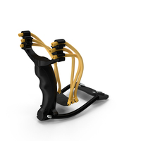 Folding Black Wrist Slingshot Catapult PNG & PSD Images