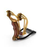 Folding Wrist Slingshot Wood PNG & PSD Images