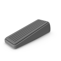 Heavy Duty Door Stop Wedge Grey PNG & PSD Images