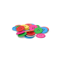 Pile Of Cloth Buttons PNG & PSD Images