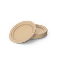 Stacked Paper Plates PNG & PSD Images