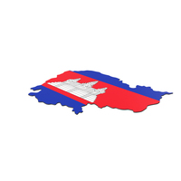 Cambodia Map PNG & PSD Images