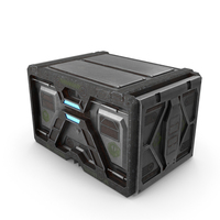 Sci Fi Container Medium PNG & PSD Images