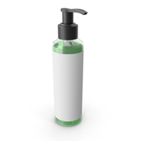 Cosmetic Pump Bottle PNG & PSD Images
