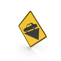 Mexican Sign Steep Descent PNG & PSD Images