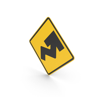 Mexican Sign Sharp Reverse Curve PNG & PSD Images