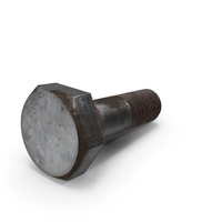 Rusted Metal Hex Bolt PNG & PSD Images