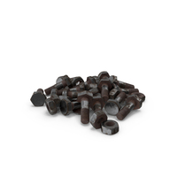 Rusted Metal Hex Bolt Sets PNG & PSD Images