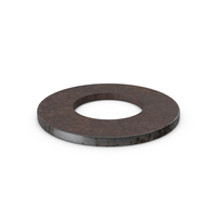 Rusted Metal Bolt Washer PNG & PSD Images