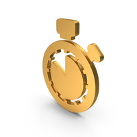 Gold 50 Minutes Timer Icon PNG & PSD Images