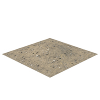 Bones In Ground Center Hill Terrain PNG & PSD Images