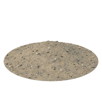 Bones In Ground Circular Hill Terrain PNG & PSD Images