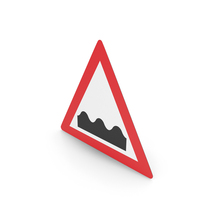 South African Sign Uneven Road Surface Ahead PNG & PSD Images