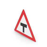 South African Sign T Junction Ahead PNG & PSD Images