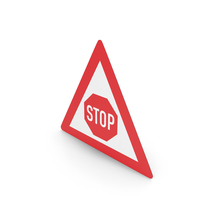 South African Sign Stop Control Ahead PNG & PSD Images