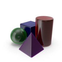Geometric Shapes PNG & PSD Images