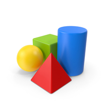 Geometric Shapes PNG & PSD Images
