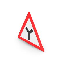 South African Sign Fork ahead PNG & PSD Images