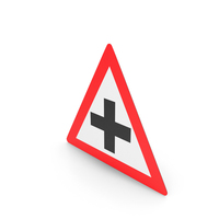 South African Sign Crossroad Ahead PNG & PSD Images