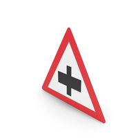 South African Sign Crossroad Ahead Without Priority PNG & PSD Images