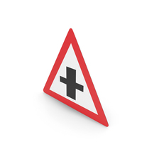 South African Sign Crossroad Ahead With Priority PNG & PSD Images