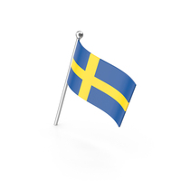 Flag Side Sweden PNG & PSD Images
