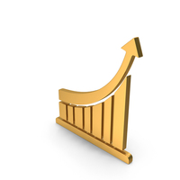 Growth Graph Symbol PNG & PSD Images