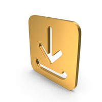 Download In Square Icon PNG & PSD Images