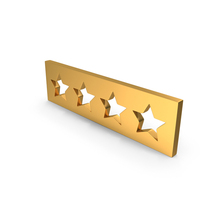 Four Star Rating Frame PNG & PSD Images