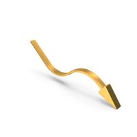 Loss Directional Curved Arrow Icon PNG & PSD Images