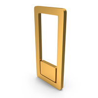 Rectangle Frame Filled 25 Percent Symbol PNG & PSD Images